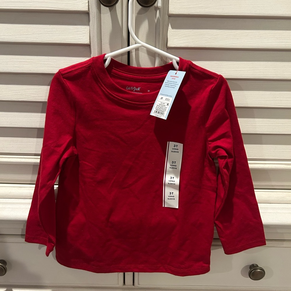 Car and jack 3T long sleeve tee nwt